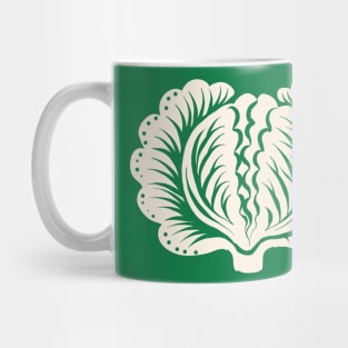 Lettuce white Mug